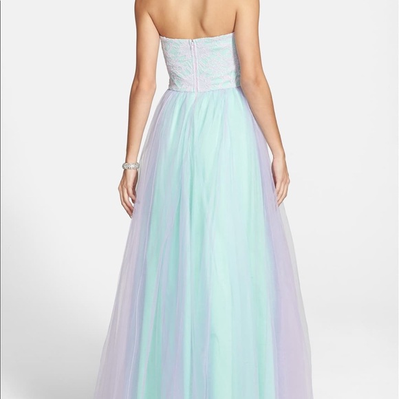 SOLD! Way In Ombre Gown - Picture 2 of 4